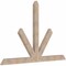 Ekena Millwork Saratoga Smooth Timber Gable Bracket, Douglas Fir, 96"W x 64"H x 3 1/2"D x 5 1/2"F, 16/12 Pitch GBW096X64X0406SAR00SDF - alternate 4